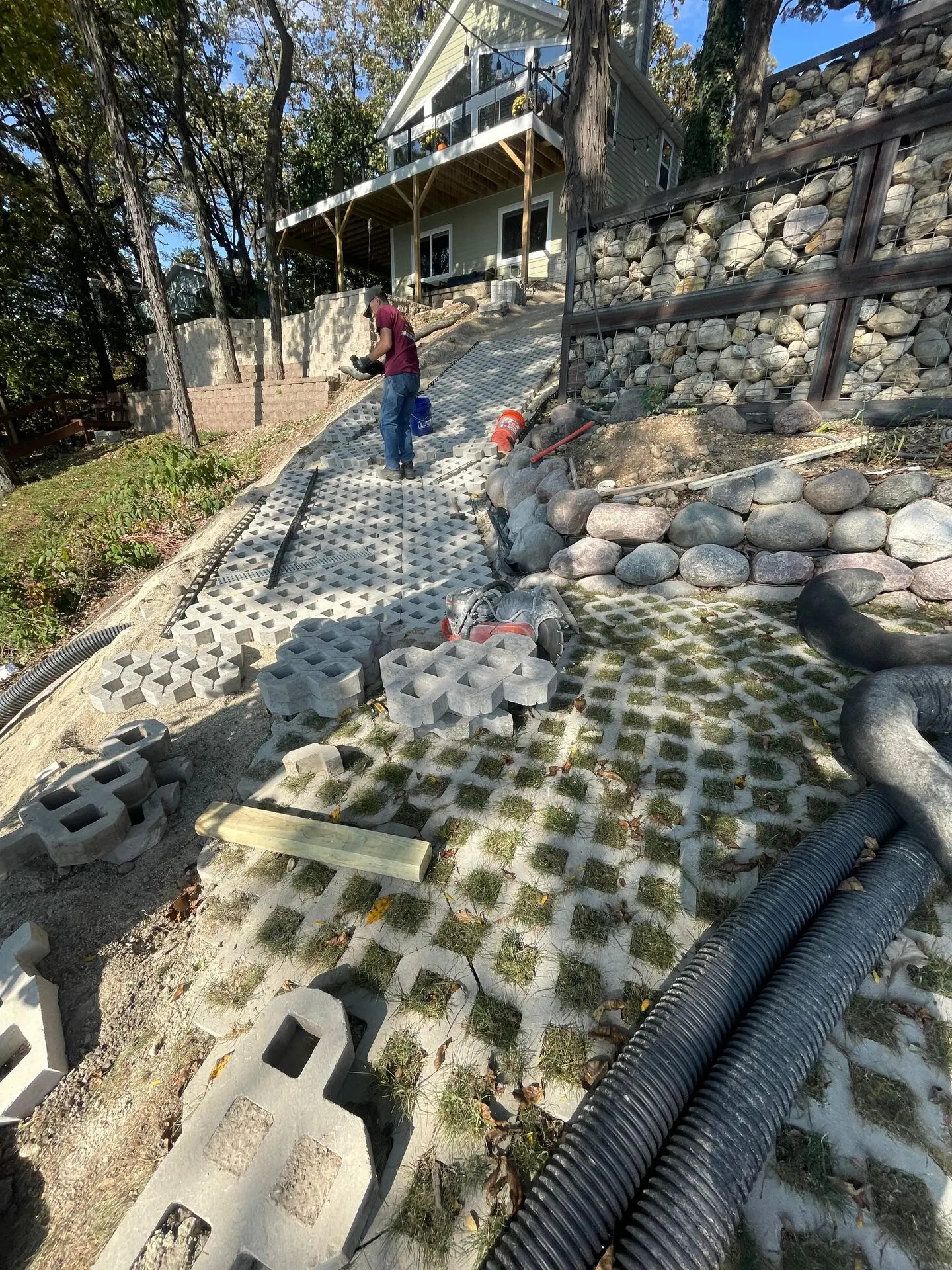 Paver Installation 4