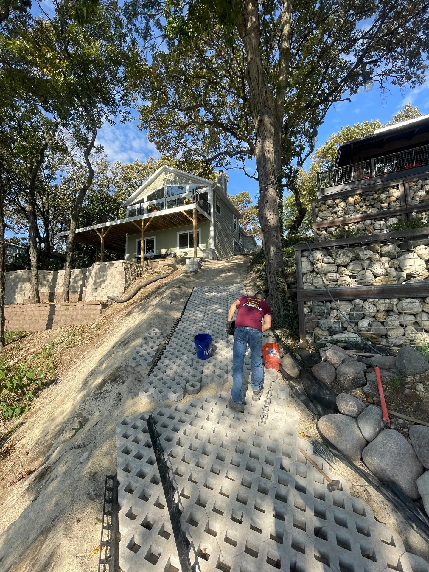 Paver Installation 3
