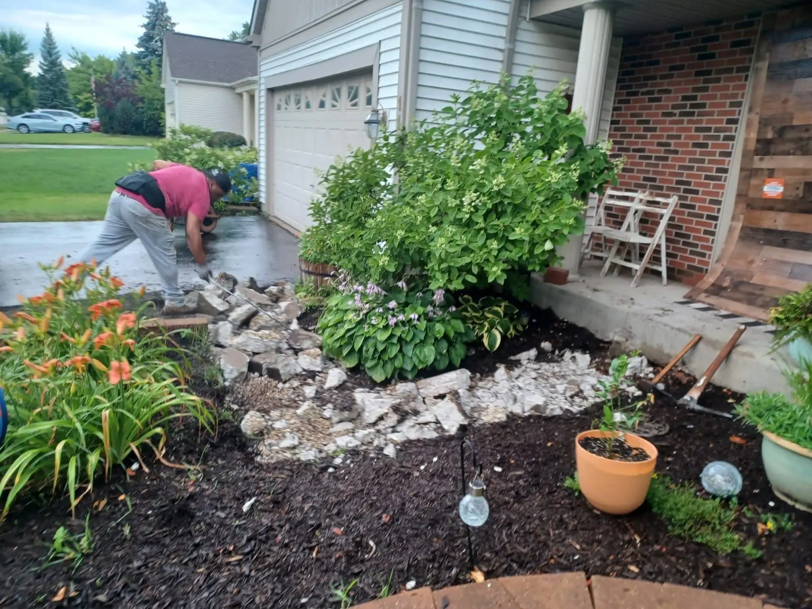 Driveway Extension & New Sidewalk 3